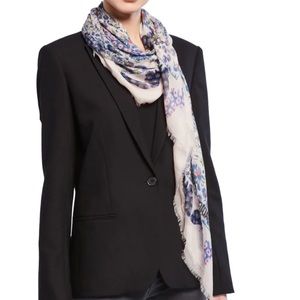 Zadig & Voltaire Kerry Garden Butterfly Women Square Scarf - 52x52